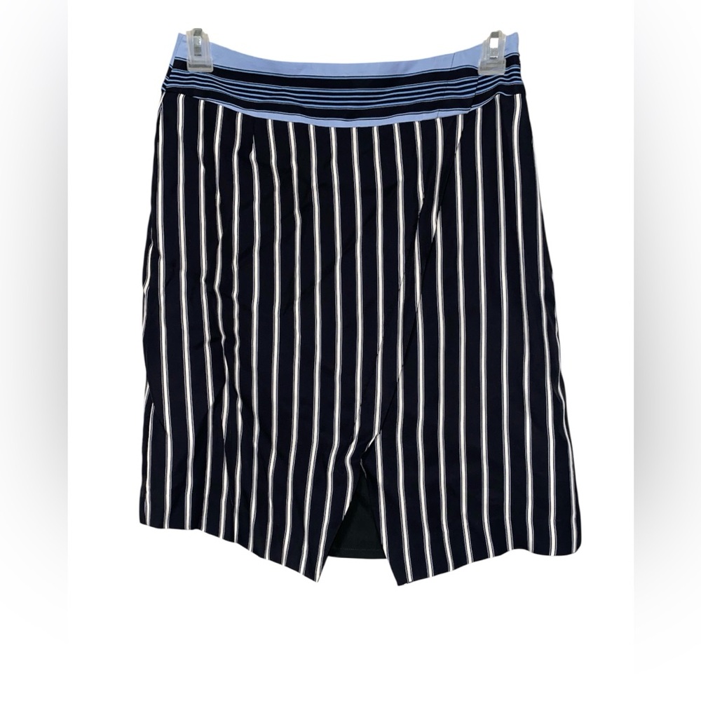 LOFT Petite Striped Skirt Size 8P NWT